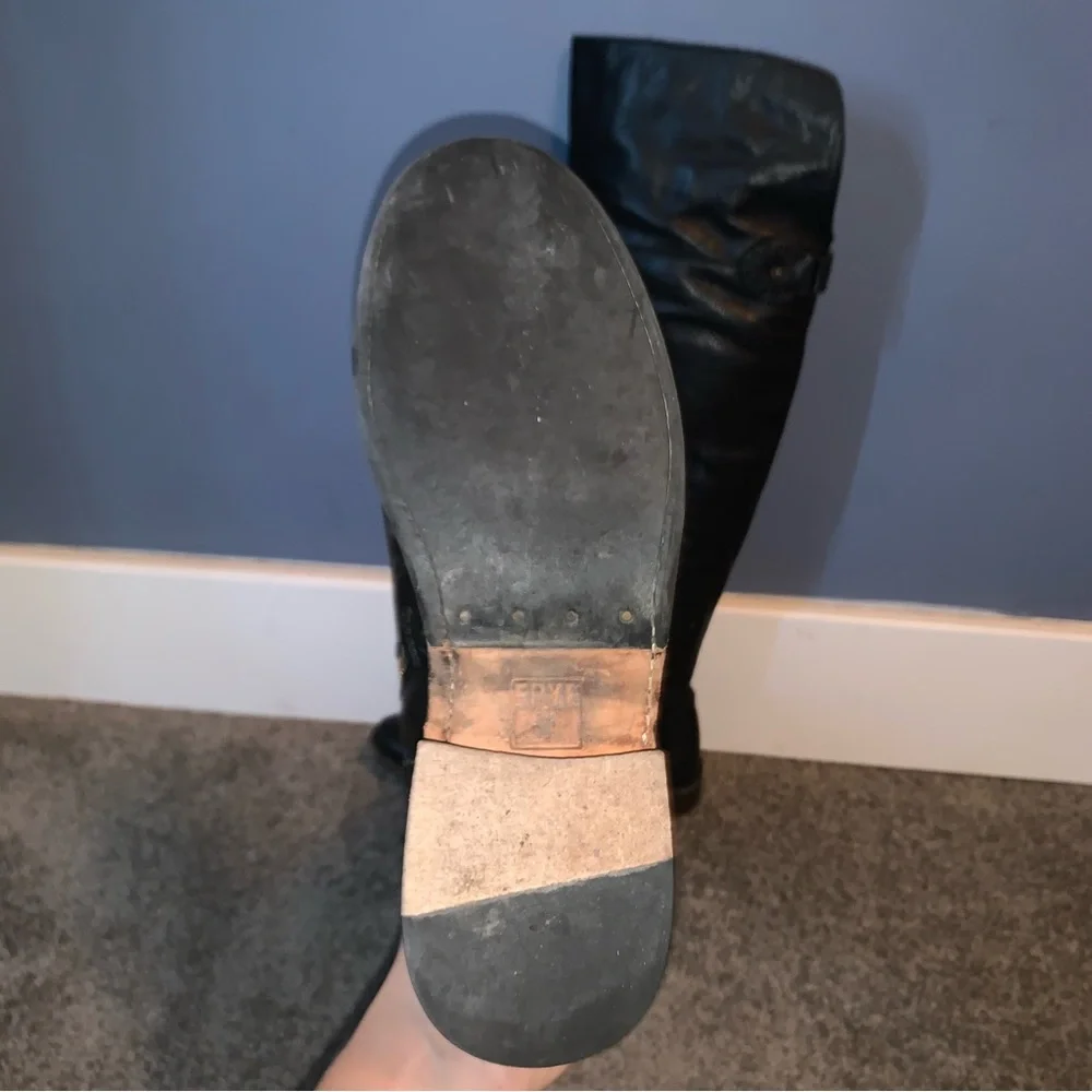 Frye Shirley Over The Knee Leather Boot Size 7